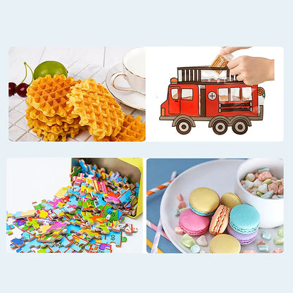 10Pcs Construction Truck Bulldozer Excavator Police Car Fire Engine Shape Candy Cookie Bags Kid Birthday Party Gift Zipper Bags