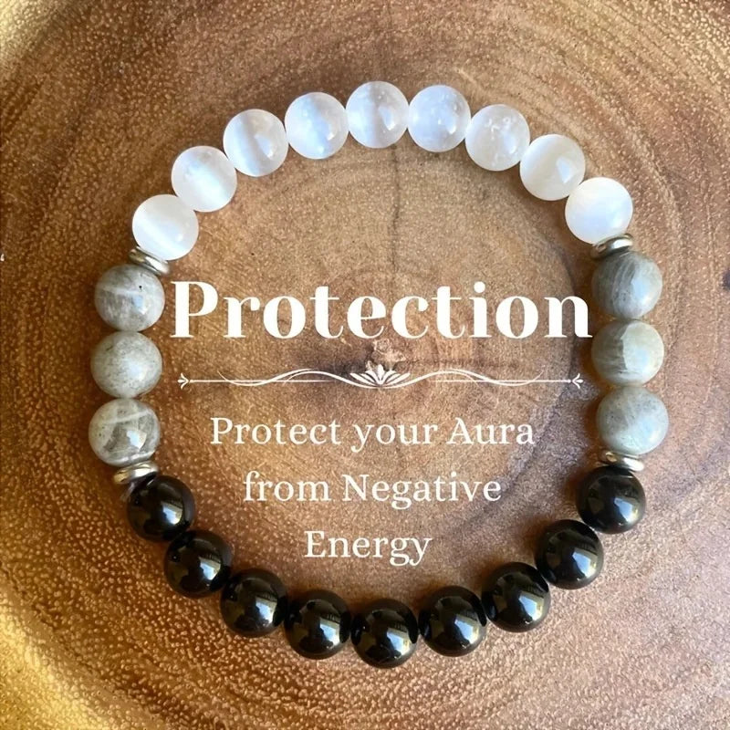 6 Styles Bracelet,Money Bracelet,Empath Protection Bracelet,Grounding & Protection Bracelet,Self-Love Bracelet For Men Women