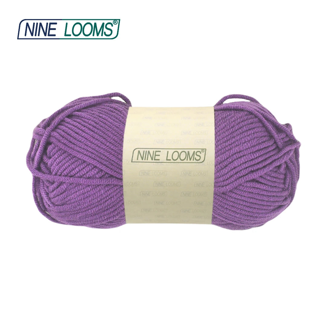 NINE LOOMS Acrylic Crochet Yarn 50g Soft 5-Strand Thread Doll Fabric Baby Blanket Sweater Scarf Hand Knitting Needlework Craft