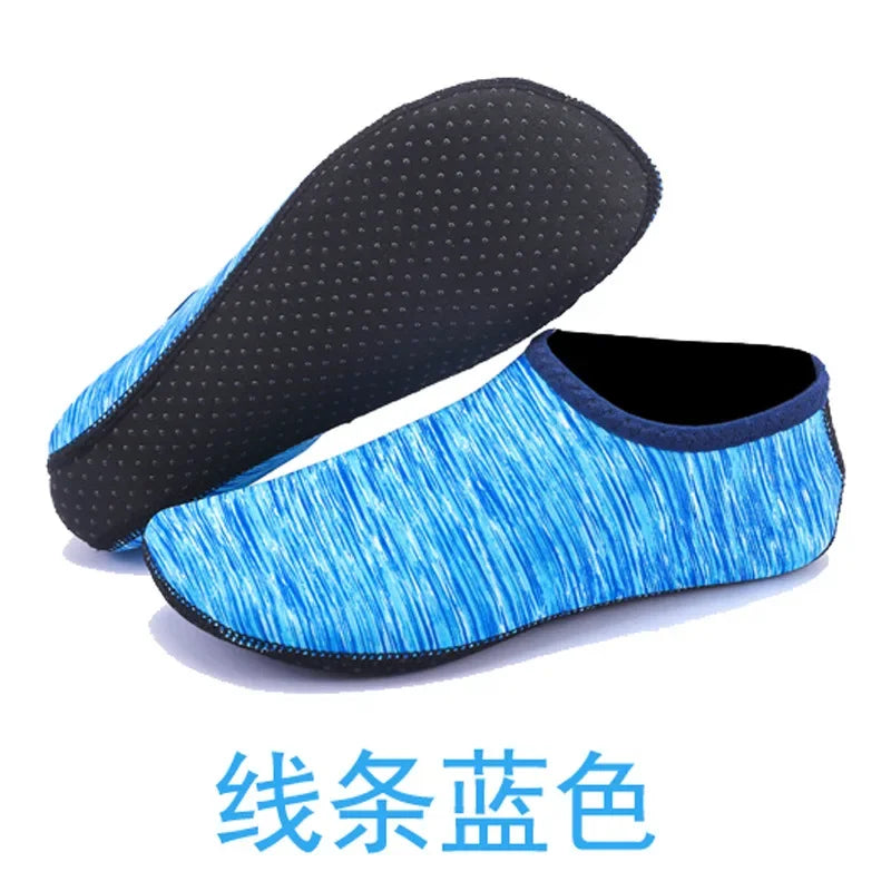 Non-Slip Unisex Water Shoes Swimming Diving Socks Summer Aqua Beach Sandal Flat Shoe Seaside Sneaker Socks Slipper for Men Women