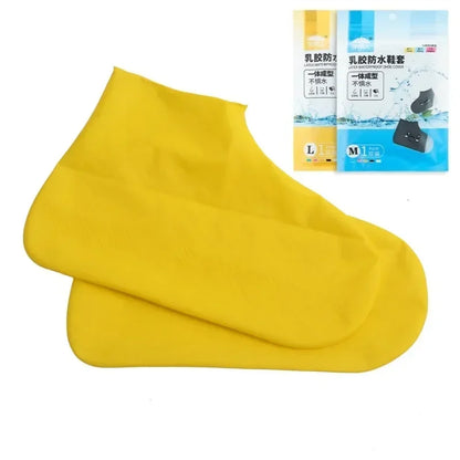 Waterproof Shoe Covers Anti-Slip Rain Covers Sneakers Protector Thickened Silicone Shoe Cover Outdoor Rainy Day Accessories