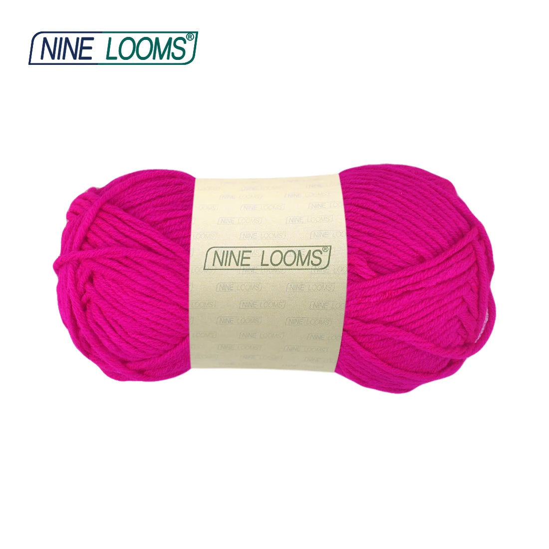 NINE LOOMS Acrylic Crochet Yarn 50g Soft 5-Strand Thread Doll Fabric Baby Blanket Sweater Scarf Hand Knitting Needlework Craft