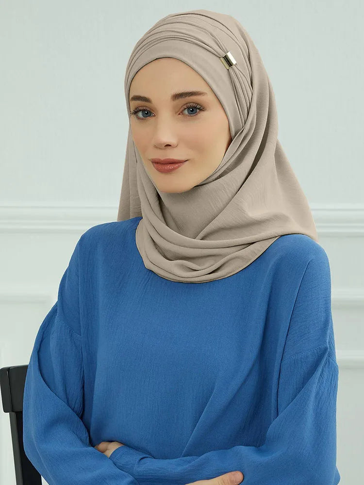 Inner Hijab Caps Convenient Muslim Underscarf Fashion Bonnet for Women Soft Elastic Breathable Casual Turbante Mujer