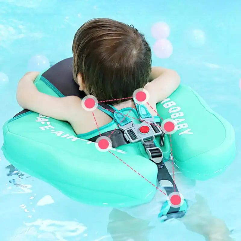 Inflatable Baby Swimming Float Baby Pool Float Waist Swimming Chest Floater Spa Buoy Trainer Swim Trainer Float