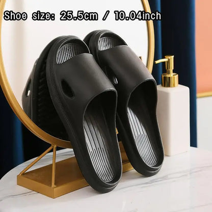 Non Slip Slides Lightweight Open Toe Quick Dry Slippers For Indoor Outdoor Bathroom Beach Summer Indoor Outdoor Eva Slippers