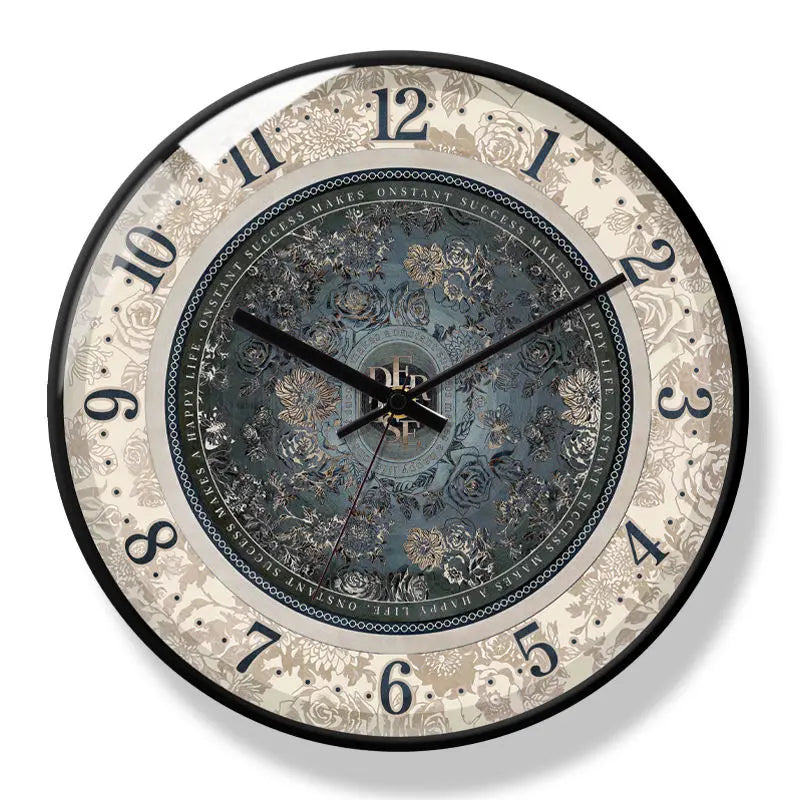 Ins French Wall Clock Table Clock Wall Art Light Luxury Living Room Wall Watch Hanging Modern Home decor Art Decor Clock