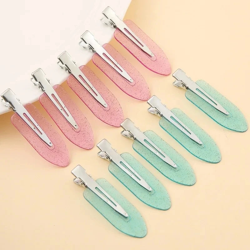 10pcs/set Women Hair Clips Side Bangs Fix FringeBarrette Makeup Tools Female Ladies Girls HeadwearHairpin Hair Accessories