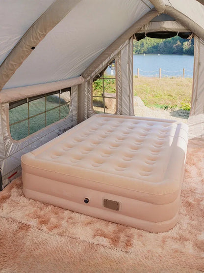 Inflatable mattress for home use, outdoor camping and camping in autumn and winter,portable new inflatable cushion bed