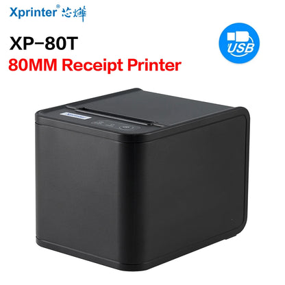 Thermal Receipt Printer  80T USB Printer 80mm Hand printer printer With Auto Cutter POS Printer Kitchen Printer