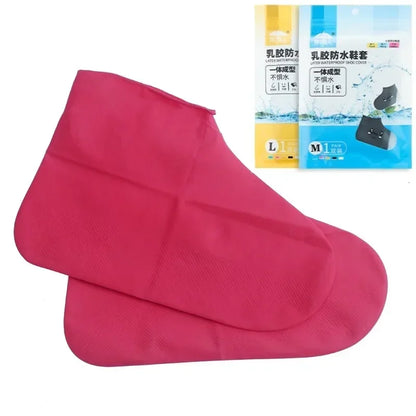 Waterproof Shoe Covers Anti-Slip Rain Covers Sneakers Protector Thickened Silicone Shoe Cover Outdoor Rainy Day Accessories