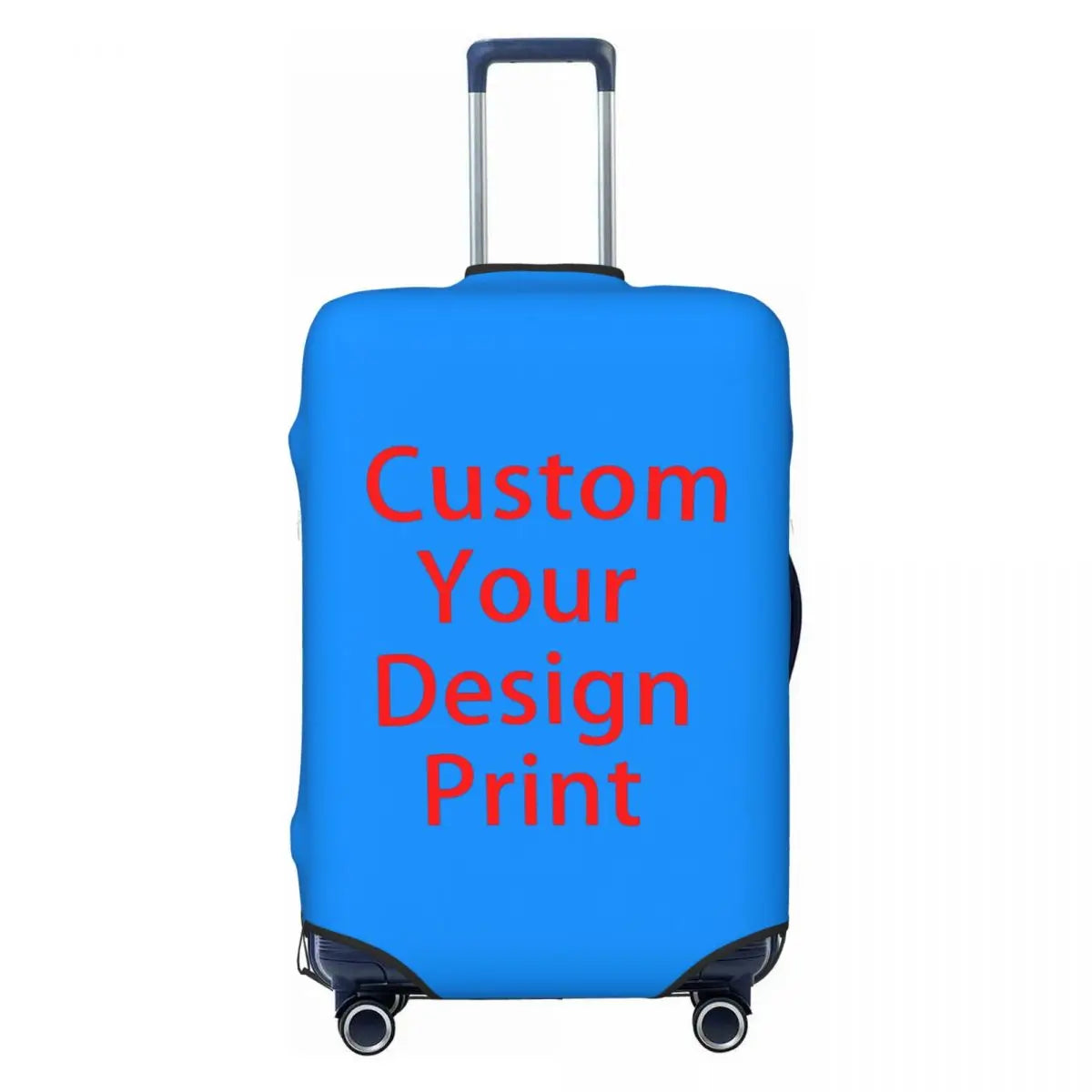 Custom Personalized Custom Photo Logo Luggage Cover Cute Customized DIY Print Suitcase Protector Covers Suit For 18-32 inch