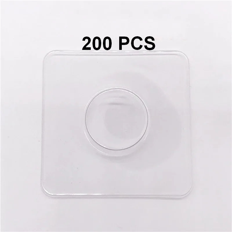 10/500pcs wholesale plastic clear lash tray mink lashes holder eyelash trays for eyelash packaging box package case bulk vendors