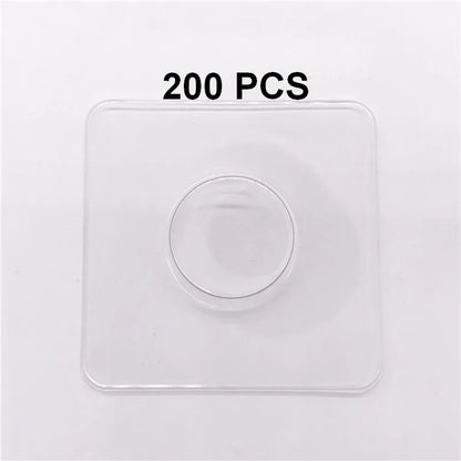 10/500pcs wholesale plastic clear lash tray mink lashes holder eyelash trays for eyelash packaging box package case bulk vendors