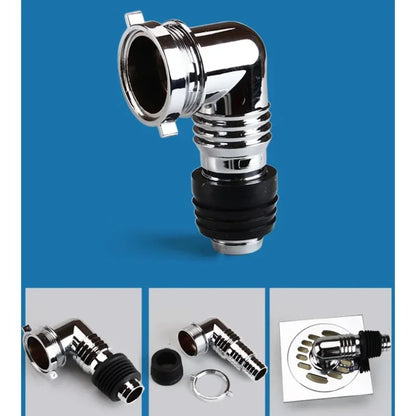 Washing Machine Floor Drain Joint Double Purpose Pipe Connector Dishwasher Universal Hose Adapter Disposer Trap Tool