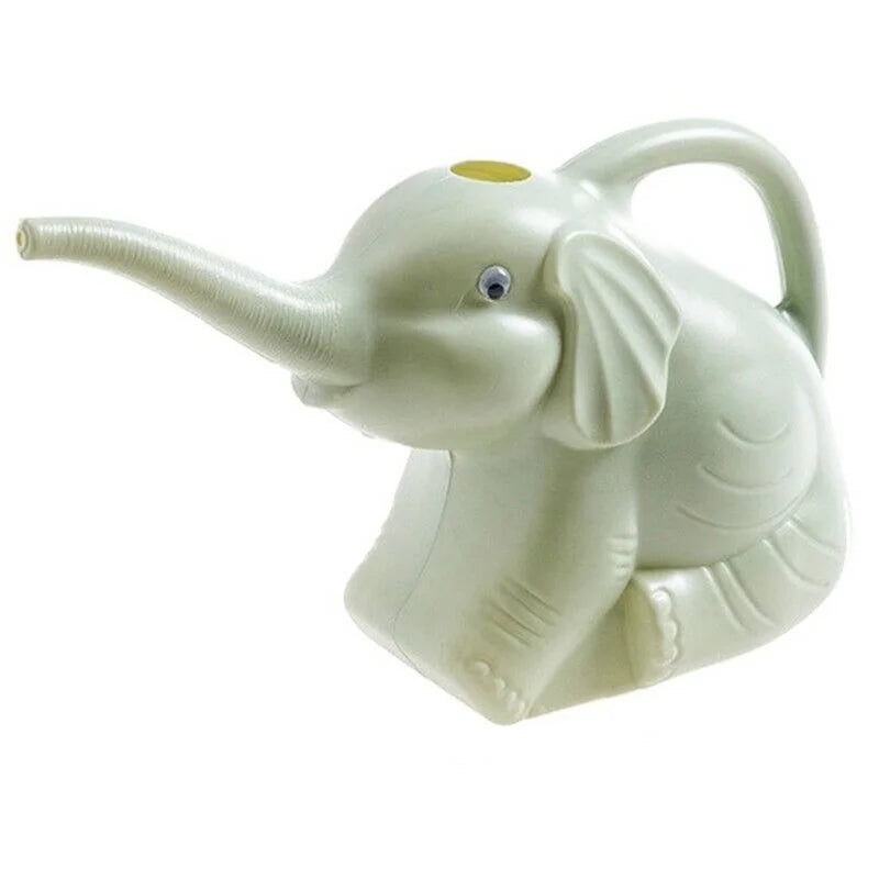 Cute Plastic Elephant Shape Watering Pot Can Plant Outdoor Irrigation Home Accessories Gardening Tools Equipment Garden Supplies