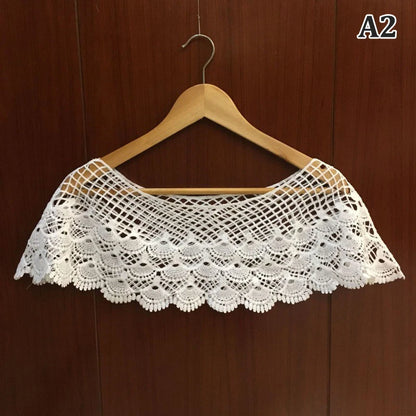 Women Knit Hollow Out Shawl Wrap Wedding Bridal Evening Dress Lace Shawl Wedding Sunflower Lace Scarf Shrug Cape Poncho