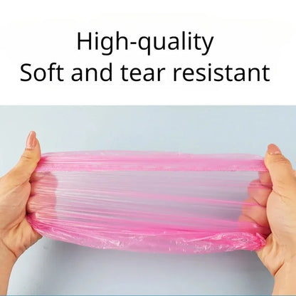 100/200pcs Disposable Shower Cap Covers Bathroom Accessories Transparent and Waterproof Disposable Hair Caps Bathroom Products