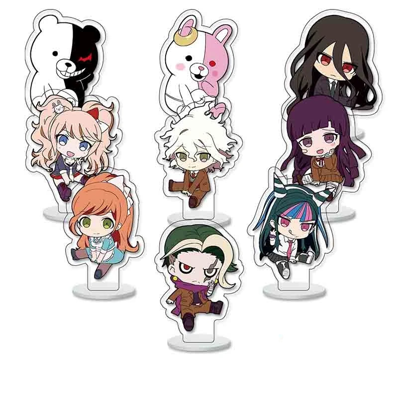 9pcs/Set Grandmaster of Demonic Cultivation Arcylic Stand Cosplay Figure Keyring Jewelry Mo Dao Zu Shi Fuuny Acrylic Key Chain