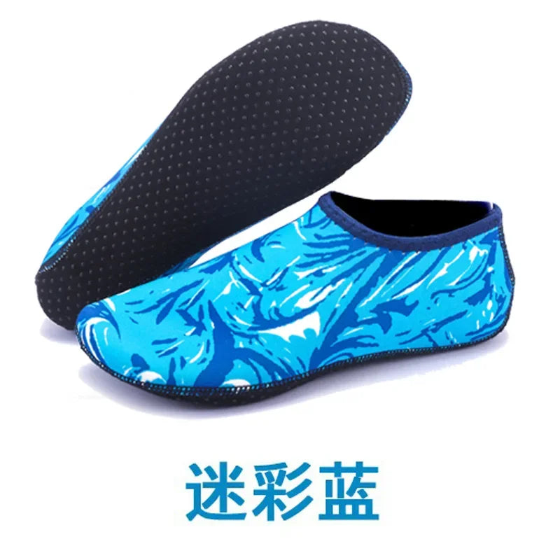 Non-Slip Unisex Water Shoes Swimming Diving Socks Summer Aqua Beach Sandal Flat Shoe Seaside Sneaker Socks Slipper for Men Women