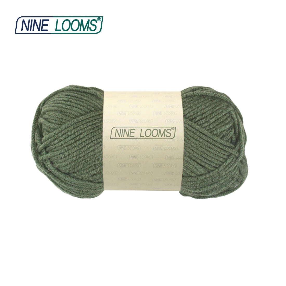 NINE LOOMS Acrylic Crochet Yarn 50g Soft 5-Strand Thread Doll Fabric Baby Blanket Sweater Scarf Hand Knitting Needlework Craft