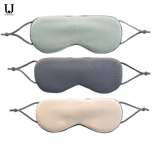 Jordan&Judy Sleeping Eyes Mask Warm and Cool Double-sided Available with Adjustable Strap Blocks Light Reduces Puffy Eyes Gifts