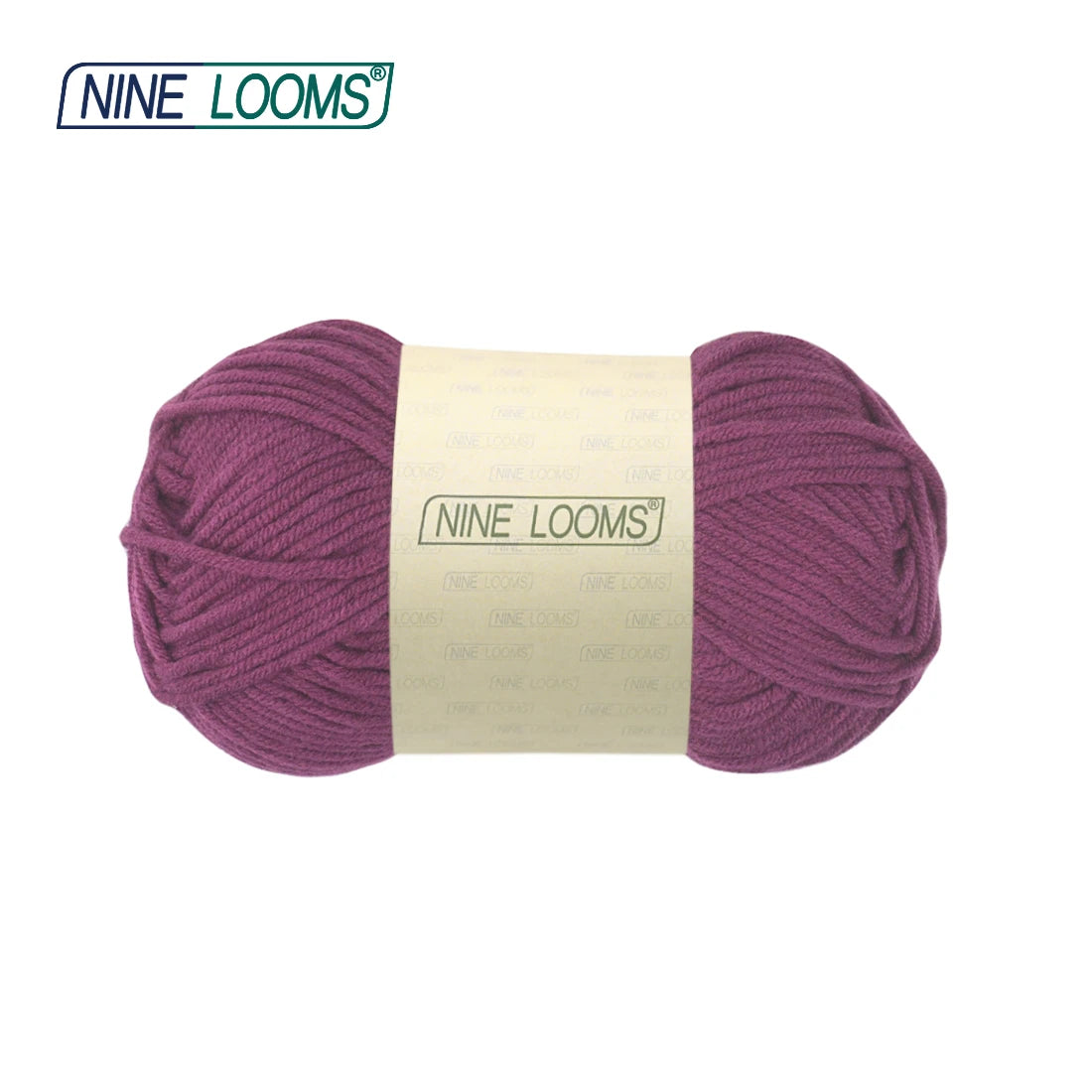 NINE LOOMS Acrylic Crochet Yarn 50g Soft 5-Strand Thread Doll Fabric Baby Blanket Sweater Scarf Hand Knitting Needlework Craft