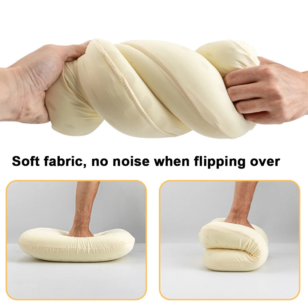 Soft Slow Rebound Memory Foam Pillow Outdoor Camping Travel Cervical Pillow Portable NoonBreak Neck Comfortable Sleeping Pillow