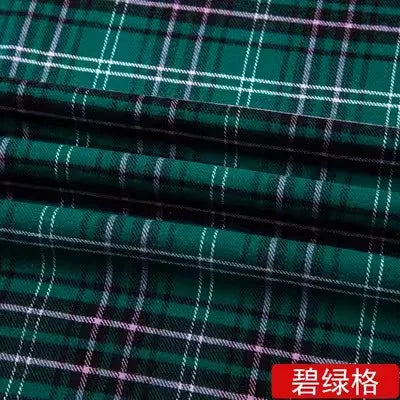 Soft Cotton Plaid Checker Fabric Brushed Flannel Grid Cloth Fabrics By The Half Meter For Shirt Dress Scraf DIY Sewing Clothing