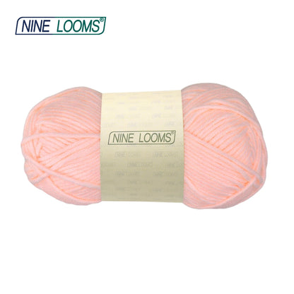 NINE LOOMS Acrylic Crochet Yarn 50g Soft 5-Strand Thread Doll Fabric Baby Blanket Sweater Scarf Hand Knitting Needlework Craft