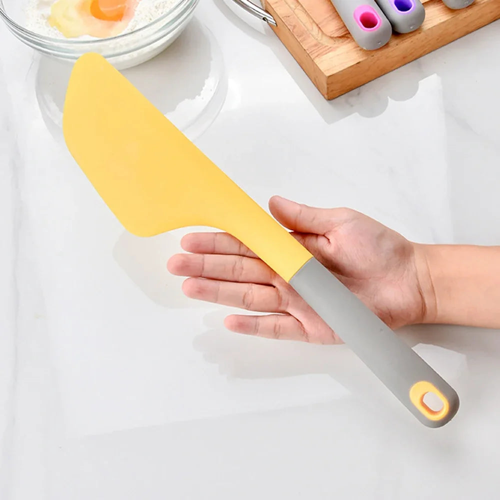 Silicone Kitchen Ware Cooking Utensils Spatula Kitchen Scraper Cooking Tools Shovel Non-stick Spatula Scraper Tool Baking