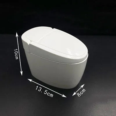 1/6 Scale Toilet Dollhouse Furniture Bathroom Modeling Wash Basin Bathroom Sink Model Simulation Accessory House Decor Toys