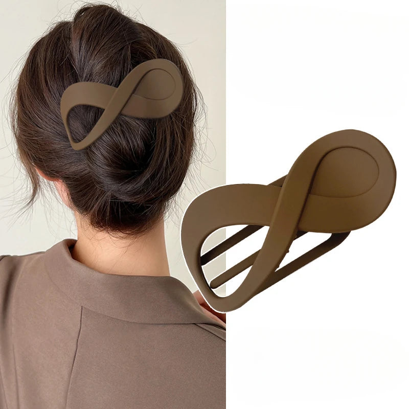 Women Large Hair Clamp Hair Clip Seamless Plastic Duckbill Claw for Women Girls Simple Hairpins Styling Tools Hair Accessories