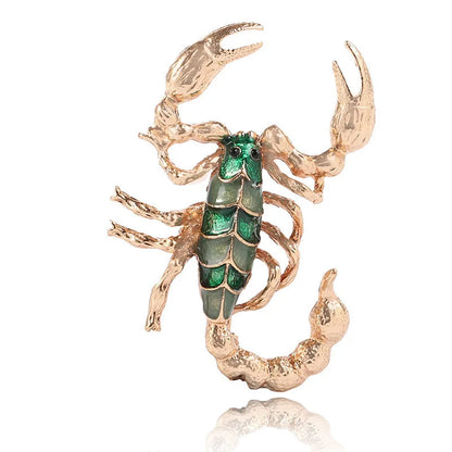 hot selling scorpion brooches fashion pins coat accessories