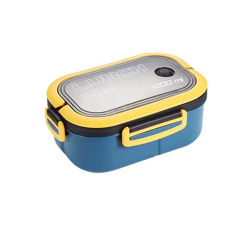 Portable Fruit Food Container, Microwave Lunch Box, Picnic Preservation Box, Double-layer Lunch Box, Kitchen Tools