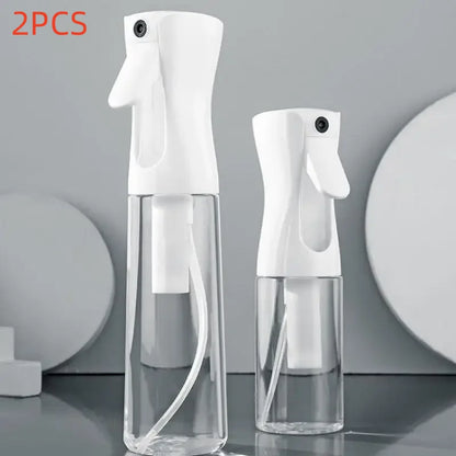 2Pcs High Pressure Spray Bottles Refillable 200ml Bottles Continuous Mist Watering Can Automatic Salon Barber Water Sprayer