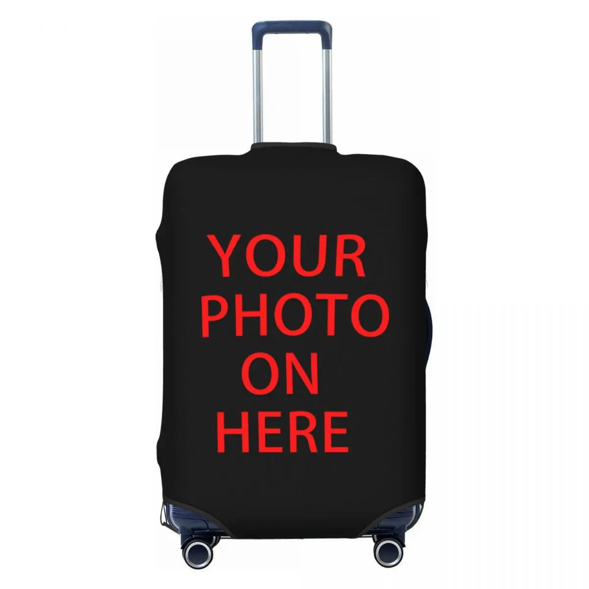 Custom Personalized Custom Photo Logo Luggage Cover Cute Customized DIY Print Suitcase Protector Covers Suit For 18-32 inch