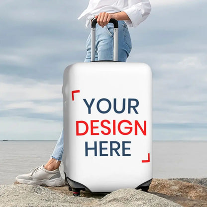 Custom Personalized Custom Photo Logo Luggage Cover Cute Customized DIY Print Suitcase Protector Covers Suit For 18-32 inch