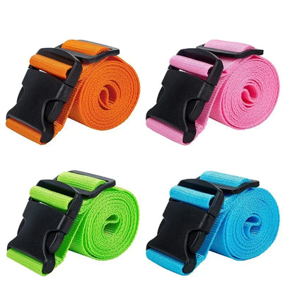 1pc Luggage Strap Adjustable Suitcase Tie Strapping Tape Luggage Fixing Strap for Travel Accessories