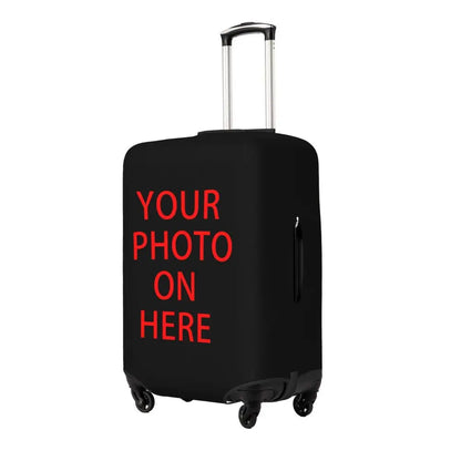 Custom Personalized Custom Photo Logo Luggage Cover Cute Customized DIY Print Suitcase Protector Covers Suit For 18-32 inch