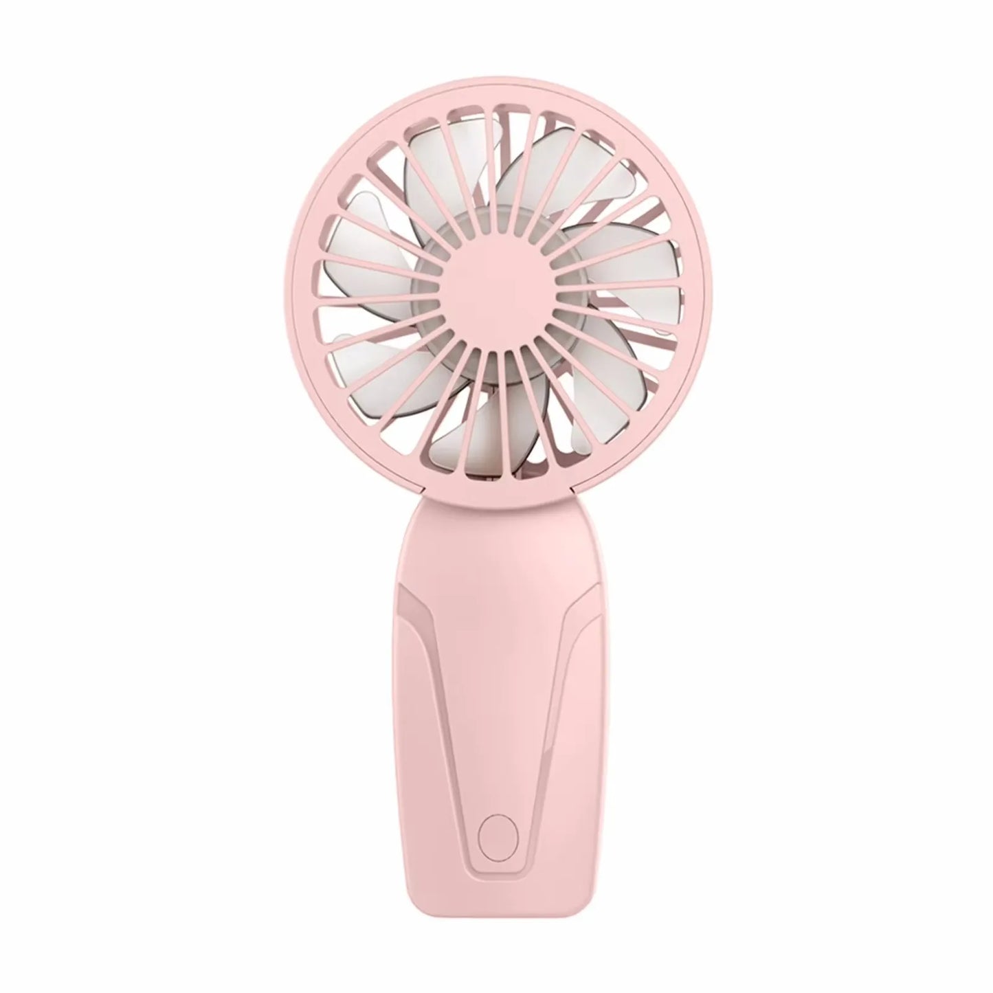 Noise Free Rechargeable Mini Fan For Silent Cooling Experience Lightweight Portable Mini Pocket Fan pink