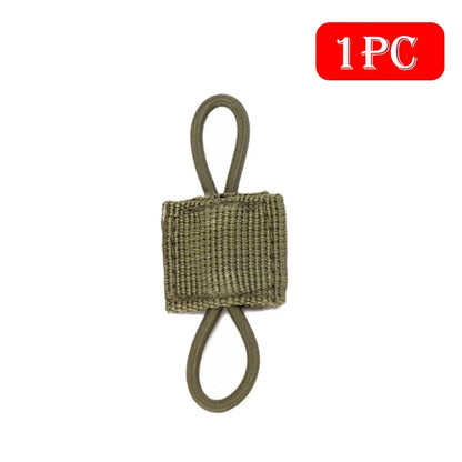 PPT Antenna Binding Buckle Outdoor Tactical Molle System Backpack Vest Accessories Elastic Strap Attachment Tactical Buckle