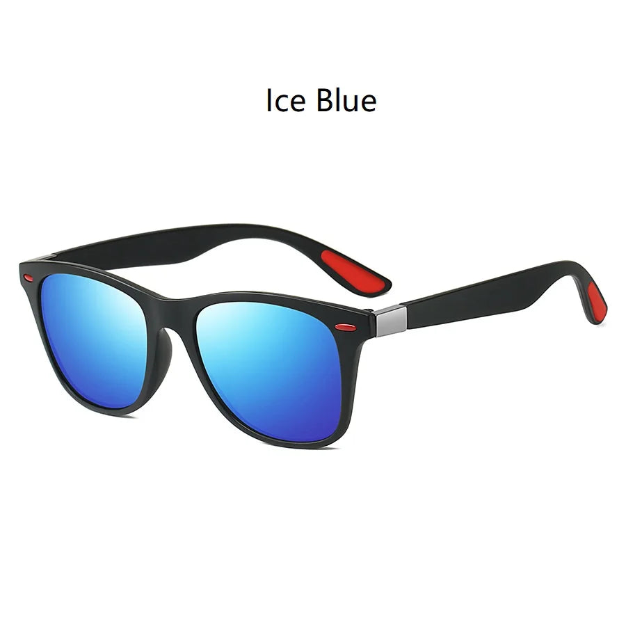 Fashion Vintage Square Unisex Driving Fishing Sunglasses Men Women Luxury Brand Designer Sun Glasses Anti-Glare Eyewear UV400