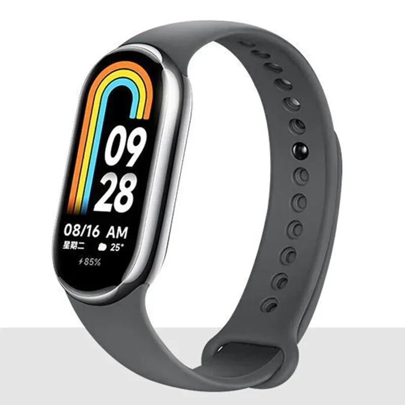 Strap For Mi band 8 xiaomi 8 NFC Bracelet Sport Belt Silicone Replacement Smartwatch Bracelet Watchband Xiaomi Mi Band 8 Strap