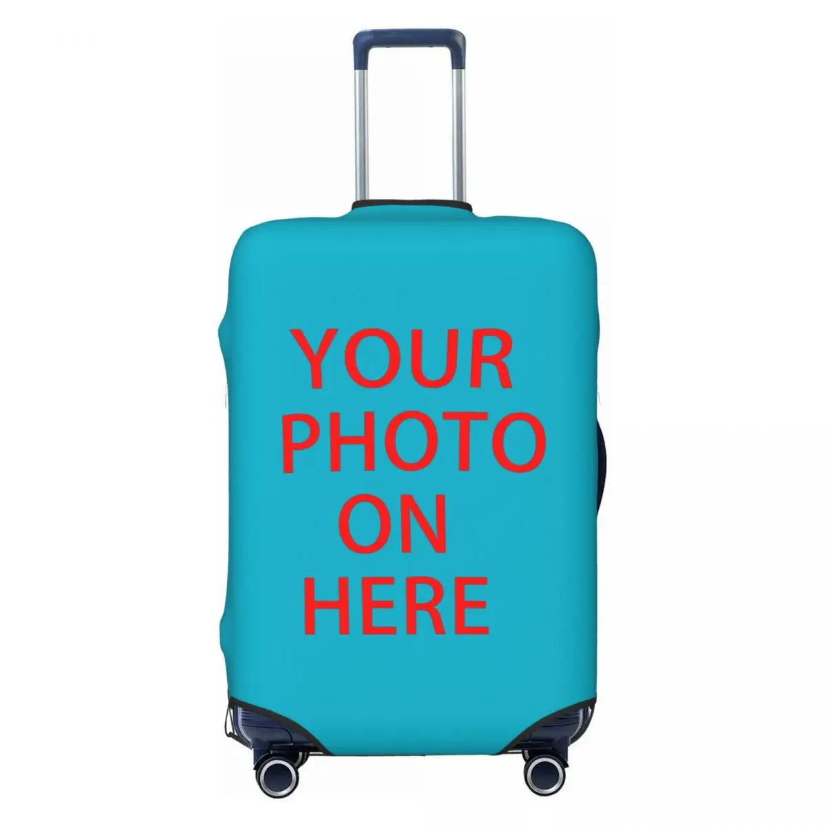 Custom Personalized Custom Photo Logo Luggage Cover Cute Customized DIY Print Suitcase Protector Covers Suit For 18-32 inch