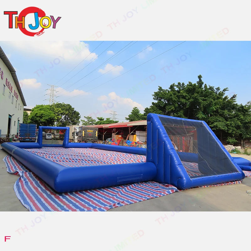 15x8m Inflatable Soccer Arena Football Field Pitch Inflatable Soccer Field for Sale