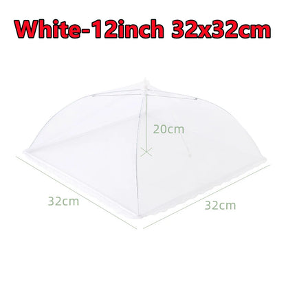 4-1PC Food Covers Mesh Foldable Kitchen Anti Fly Mosquito Tent Dome Net Umbrella Picnic Protect Dish Cover Kitchen Accessories