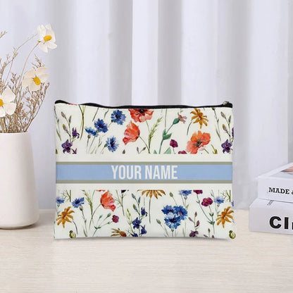 Custom Cosmetic Bag Trendy Women Handbag Luxury Wedding Bridesmaid Gift Name Purse Brand Side Bag for Ladies Travel Toilet Pouch