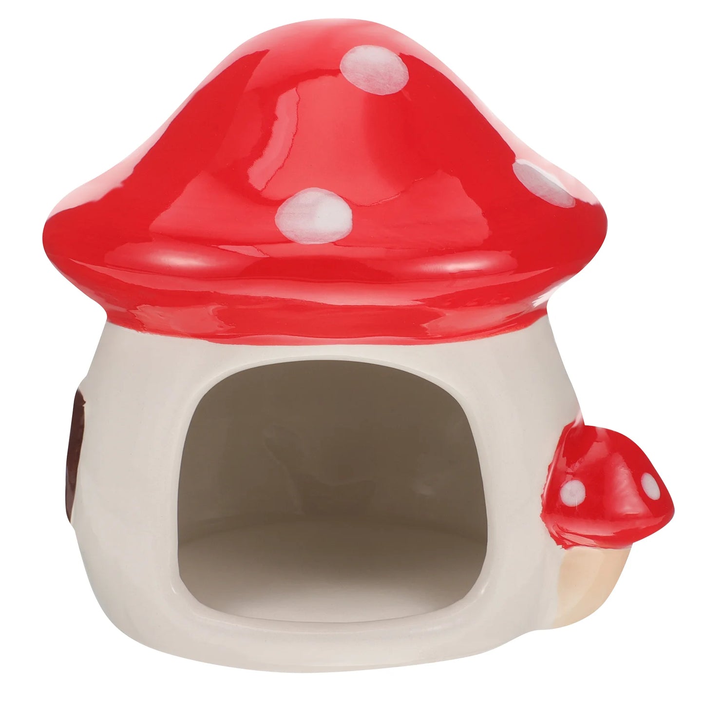 Mushroom House Hamster Ceramic Nest Pet Cooling Sleeping Dwarf Ceramics Animals