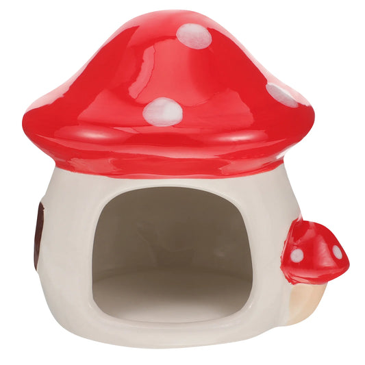 Mushroom House Hamster Ceramic Nest Pet Cooling Sleeping Dwarf Ceramics Animals