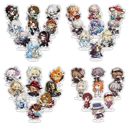 9pcs/Set Grandmaster of Demonic Cultivation Arcylic Stand Cosplay Figure Keyring Jewelry Mo Dao Zu Shi Fuuny Acrylic Key Chain